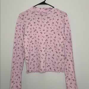 Purple Floral Rue21 Long Sleeve